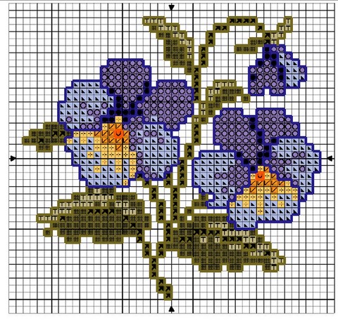 DIAGRAMME - COQUELICOT AU POINT COMPTE