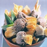 BONBONS A L'ANANAS ET AU CHOCOLAT