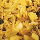 CHOU VERT AU CURRY - Les légumes en cuisine