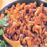 Girolles en poêlée