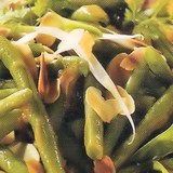 HARICOTS VERTS - SALADE AUX AMANDES