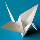 Origami, une grue