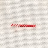 Broderie, Point de croix