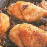 POULET AUX CHAMPIGNONS NOIRS - RECETTE GOURMANDE