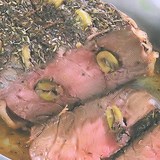 ROSBIF DE BOEUF FARCI AUX OLIVES - RECETTE GOURMANDE