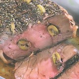 ROSBIF (ROAST BEEF) DE BOEUF FARCI AUX OLIVES - RECETTE GOURMANDE